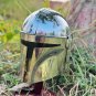 Mandalorian Helmet 18g Mild Steel Helmet Medieval Knight Helmet Warrior