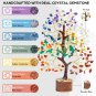 HindCraft Chakra Tree, Crystal Tree for Positive Energy Crystals Healing