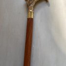 Brass Lion Walking Stick