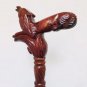 Wooden Wolf Head Walking Stick Stylish Wooden Walking Stick for Men and Women