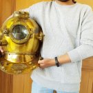Boston Diving Helmet 18" Inch Divers Helmet Deep Sea US Navy Mark V Scuba