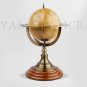 Brass Nautical Armillary Tabletop Sphere World Globe Marine World Globe