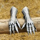 Medieval Nazgul Etching Gloves Set Medieval Knight Gothic Gauntlet Gloves