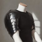 Medieval Larp Shoulder Guards Gothic Dark Pair Of Pauldrons Larp Armour Cosplay