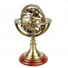 Brass Armillary Sphere Astrolabe Nautical Marine Tabletop Globe