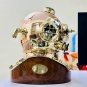 18" Inch Copper Brass Diving Helmet Mark V Deep sea Scuba Divers Helmet