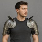 Medieval Steel Shoulder Pauldrons Armor LARP, Cosplay Renaissance Fair