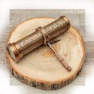 Handmade Brass KaleidoscopeVintage Puzzle Gift for Kids Grandchildren (12.7 Cm )
