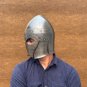 Fierce Skull Demon Helmet Handcrafted Steel Medieval Armor for Cosplay,