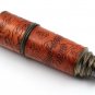 Nautical Vintage Brass Leather Handheld Telescope with Wooden Case Pirate