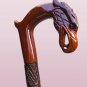 Noble Eagle Head Walking Cane Elegant Wooden Walking Stick for Men Women