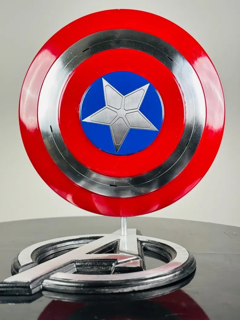 Falcon Shield Legend Steve Rogers Shield Super-Soldier Metal Shield Decorative
