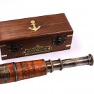 Brass Nautical Telescope | Vintage Replica Spyglass Antique Nautical