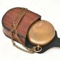 Brass Antique Poem Compass with Brown Leather Case Free Rustic Vintage gift Item