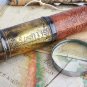 Marine Telescope Nautical Antique Solid Brass Pirate Spyglass 20" In Wooden Box