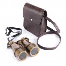 Nautical Brass Binocular, Engraved Spyglass, Congratulations Gift, Pirate Vintag