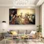3Pcs Framed Jesus Wall Art:  Prints, Religious Themed, Traditional Style