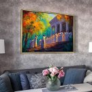 Golden Framed HD Canvas Print – Ready to Hang – Joyful Music Wall Art for Living