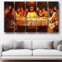 Lord Jesus Last Supper Wall Painting Framed Big Size For Living Room, office