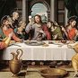 Jesus Christ canvas painting picture photo big size christian art for wall decor