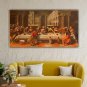 Beautiful Canvas Last Supper of Jesus Painting for Living Room Wall Decoration