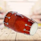 Red 16-Inches Bolt Tuned Handmade Dholak Drum | Dhol Instrument | Dholki