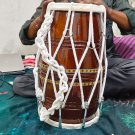 Handmade 17-Inches Bolt Tuned Teak wood Dholak Drum | Dhol Instrument | Dholki Handmade 17-Inches Bolt Tuned Teak wood Dholak Drum | Dhol Instrument | Dholki