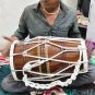 Handmade 17-Inches Bolt Tuned Teak wood Dholak Drum | Dhol Instrument | Dholki
