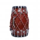 Teak wood 17-Inches Bolt Tuned Handmade Dholak Drum | Dhol Instrument | Dholki Teak wood 17-Inches Bolt Tuned Handmade Dholak Drum | Dhol Instrument | Dholki