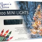 Teal Mini Lights 100 Count