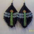 Beaded Dragonfly Earrings