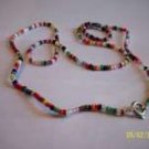 Multi Colored Beaded Necklace
