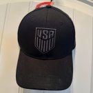 USMNT All Black Baseball Hat Cap Official U.S. Soccer Adjustable New USMNT All Black Baseball Hat Cap Official U.S. Soccer Adjustable New