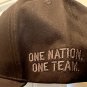 USMNT All Black Baseball Hat Cap Official U.S. Soccer Adjustable New