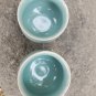 2PCS, Authentic Longquan Small Celadon Tea Cup, with Cloud Pattern 1.35oz