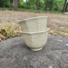 2PCS, Creamy Yellow Glazed Celadon Tea Cup, 1.35oz 2PCS, Creamy Yellow Glazed Celadon Tea Cup, 1.35oz