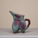Jun Kiln Glazed Warrior-Style Fair Cup, This bold, Handmade Chinese Gong Dao Bei Jun Kiln Glazed Warrior-Style Fair Cup, This bold, Handmade Chinese Gong Dao Bei