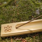 3 pcs, Bamboo Incense Holder | Moso Wood with Lotus & Infinity Symbol Engraving 3 pcs, Bamboo Incense Holder | Moso Wood with Lotus & Infinity Symbol Engraving