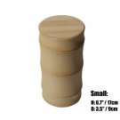 Bamboo Tea Jar for loose leaf / tea bags, 17cm, Sustainable Tea Canister Bamboo Tea Jar for loose leaf / tea bags, 17cm, Sustainable Tea Canister