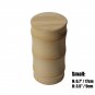 Bamboo Tea Jar for loose leaf / tea bags, 17cm, Sustainable Tea Canister