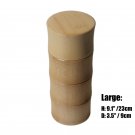 Bamboo Large Tea Jar for loose leaf / tea bags, 23cm, eco-friendly Bamboo Large Tea Jar for loose leaf / tea bags, 23cm, eco-friendly