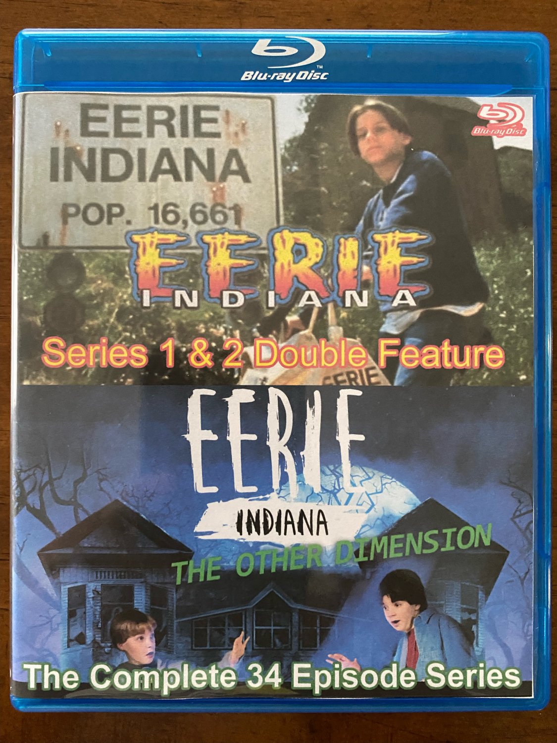 Eerie Indiana Complete Series 1 & 2 Double Feature Bluray Set