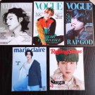 Set of 5 decorations K-pop –BTS Suga Set of 5 decorations K-pop –BTS Suga