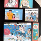 Webtoon Decoration Pack – My Giant Nerd Boyfriend + Bookmark
