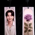 BTS Suga Bookmark (18x6 cm) Handmade Laminated + Detachable Korean Norigae