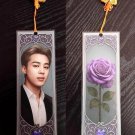 BTS Jimin Bookmark (18x6 cm) Handmade Laminated + Detachable Korean Norigae