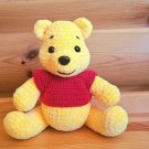 Handmade crochet plush Winnie the Pooh