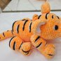 Handmade crochet plush tiger