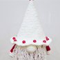 Handmade crochet ghnome basket