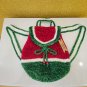 Handmade crochet plush Christmas backpack for kids